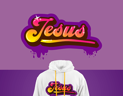 Jesus (Groovy Text) | Clothes