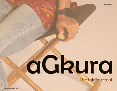 aGkura- The Folding Stool