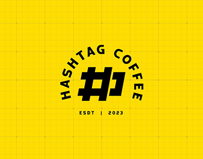Logo design for HASHTAG COFFEE