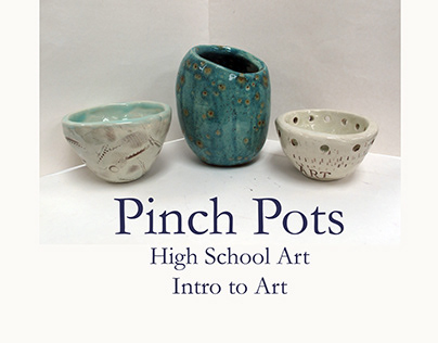 Pinch Pots together = cup
