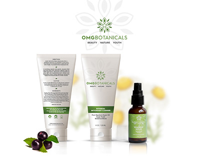 OMG Botanicals Brand Design/Packaging