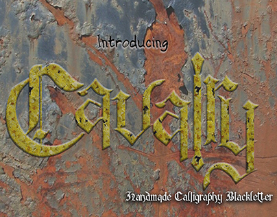 Cavalry Blackletter Calligraphy