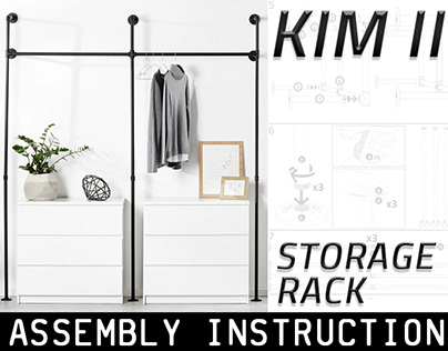Assembly instruction- “KIM II" Storage Rack