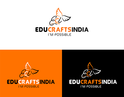 Edu Crafts India Logo Design
