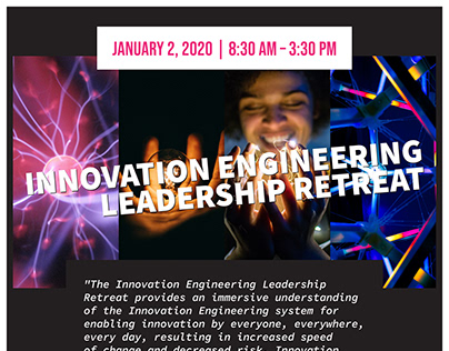 "Innovation Engineering Leadership Retreat" Flyer