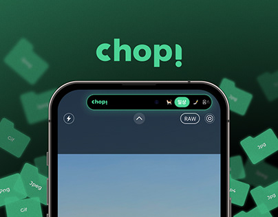 chop! - Gallery Organizer App UX/UI Design