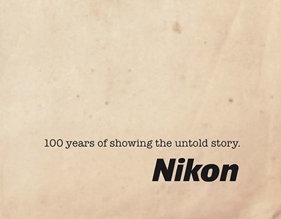 Nikon's 100th Anniversary Campaign