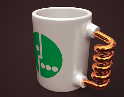 Megafon Mug Ceramic Cup Merch 3D — Кружка Мегафон Мерч