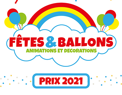 Cover of Fêtes & Ballons Budgets 2021