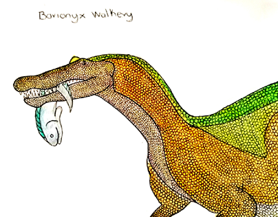 Ilustración Dinosaurio Vol 2