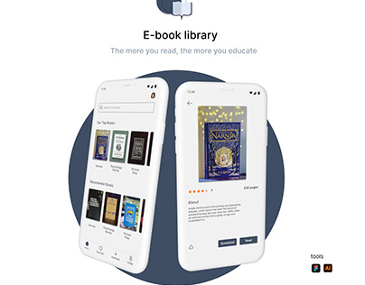 E-Book Library App