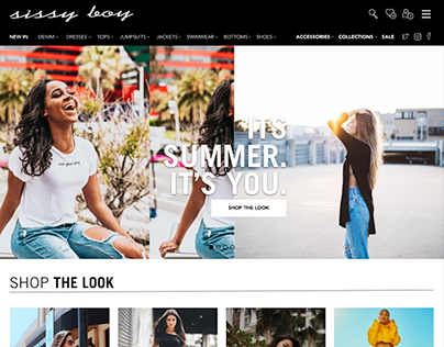 Sissy Boy | Website Redesign
