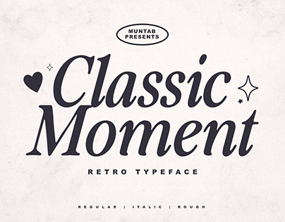 Retro Typeface