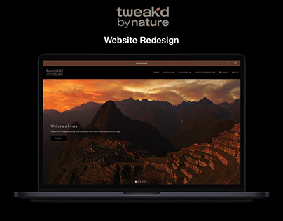 Tweak'd by Nature | Website Redesign | UX case study