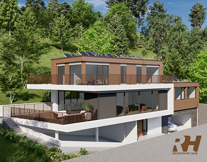 Residential House Exterior Design In Germany