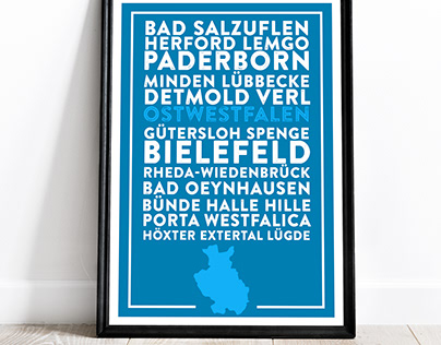Ostwestfalen-Lippe Poster