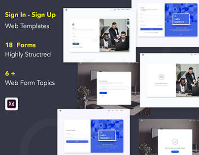 Sign In & Sign Up Web Templates