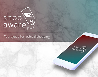 Shop Aware: Mobile App UX/UI