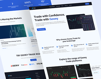 A trading website for GOOEY