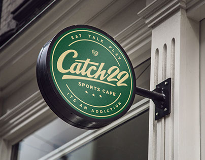 Catch 22 Sports Cafe Branding