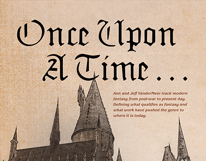 Once Upon A Time Editorial Design