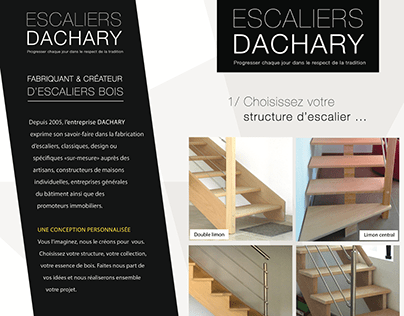 Brochure escaliers Dachary