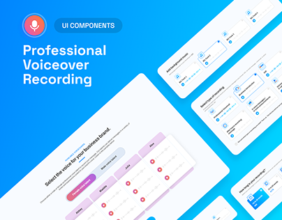 Voiceover Recording - UI Components