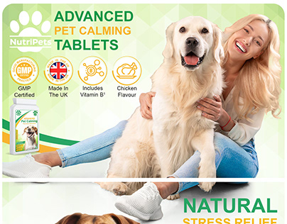 Amazon EBC / A+ Content for Pet Calming Tablets