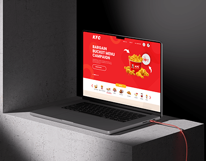 Project thumbnail - KFC Website - Redesign