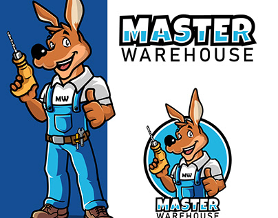 Cartoon Character for a Warehouse Company