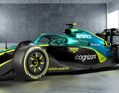 Aston Martin Racing F1 2023 - Livery Concept