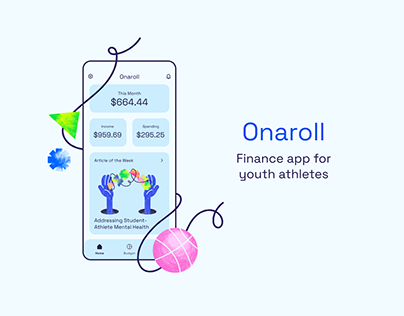 Onaroll: Finance app for youth athletes