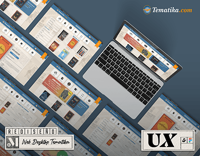 UX/UI Desktop Web - Tematika