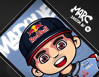 Marc Marquez Gresini Racing - Illustration Project