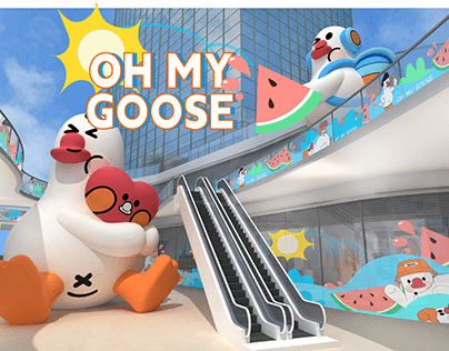 OH MY GOOSE INFLATABLE
