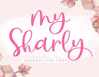 My Sharly - Handwritten Script Font