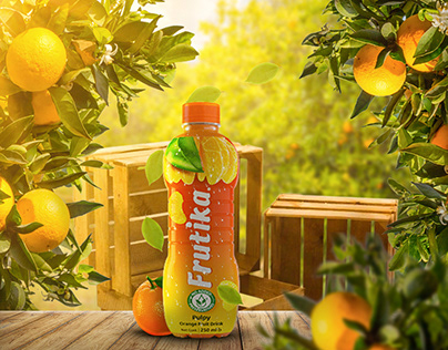 orange drink product manupulation