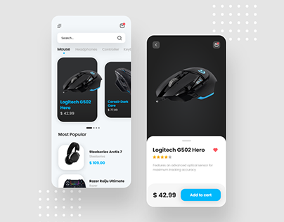 Gaming Gear Ecommerce App