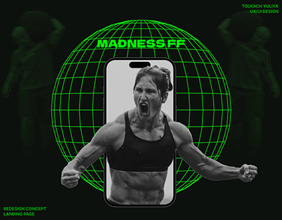 MADNESS FF | REDESIGN | landing page