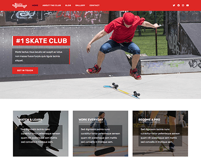 Skate Club Website