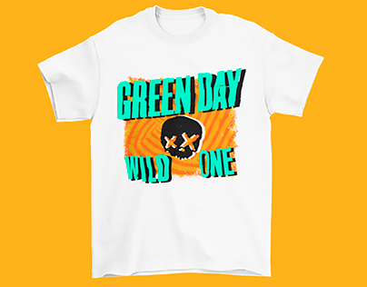 Green Day ¡DOS! t-shirt design 'Wild One'