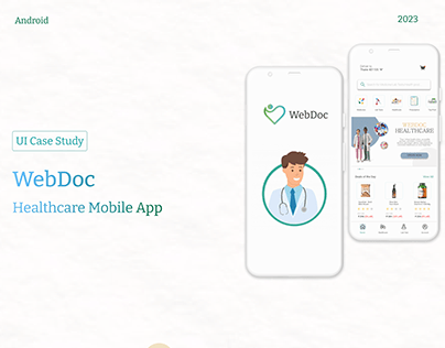 UI Case Study - WebDoc Healthcare