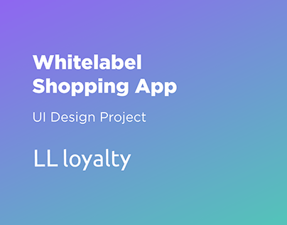 Project thumbnail - Whitelabel Shopping App