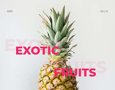 Exotic fruits online store