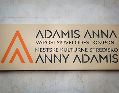 Adamis Anna Művelődési Központ / Brand identity