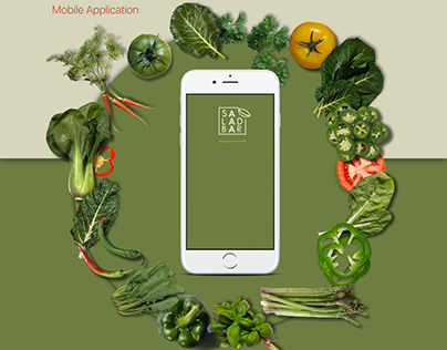 Mobile App Design Saladbar