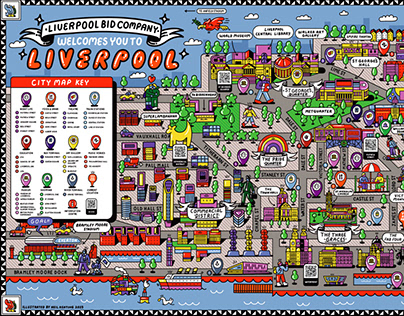 Liverpool city map