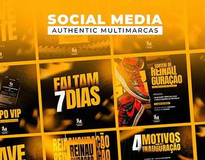 Social Media | Loja Masculina (Authentic Multimarcas)
