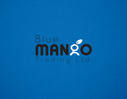 blue MANGO branding