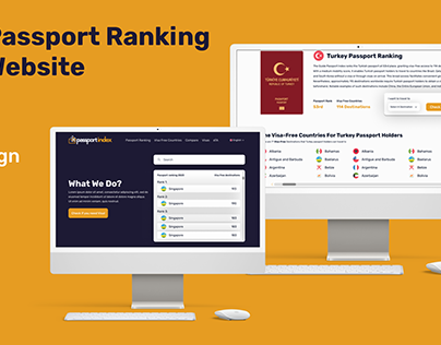 Passport Ranking Website